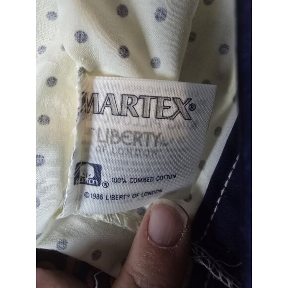 VINTAGE MARTEX for LIBERTY OF LONDON  PAISLEY KING  PILLOWCASES PAIR 21x38” - Picture 3 of 4